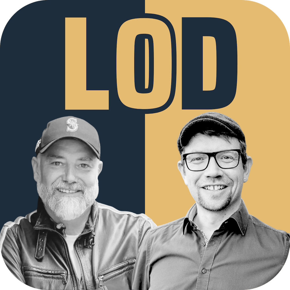 Logo for Lean On Dad Podcast